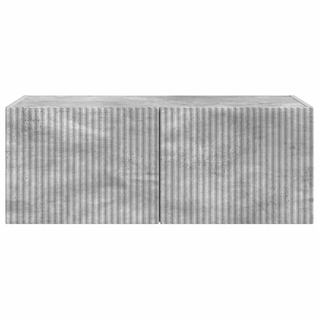 vidaXL Szafka pod telewizor Betonowy 78,5 x 31 x 29,5 cm