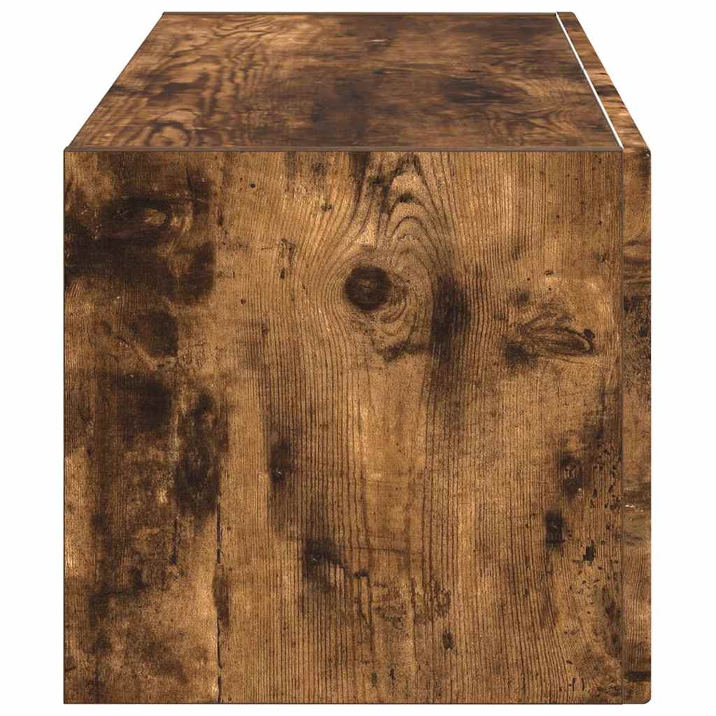 vidaXL Szafka pod telewizor Dąb wędzony 78,5 x 31 x 29,5 cm