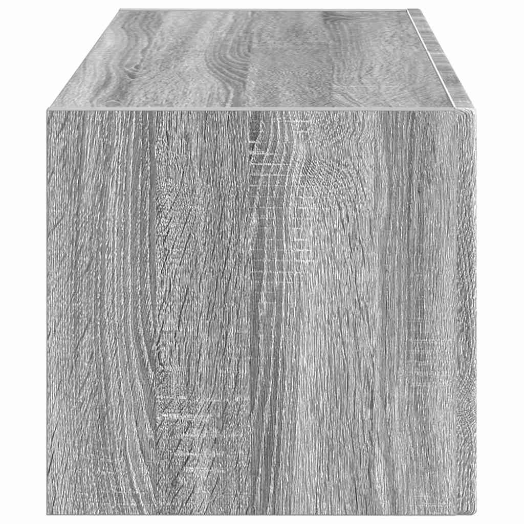vidaXL Szafka pod telewizor Szary Sonoma 78,5 x 31 x 29,5 cm
