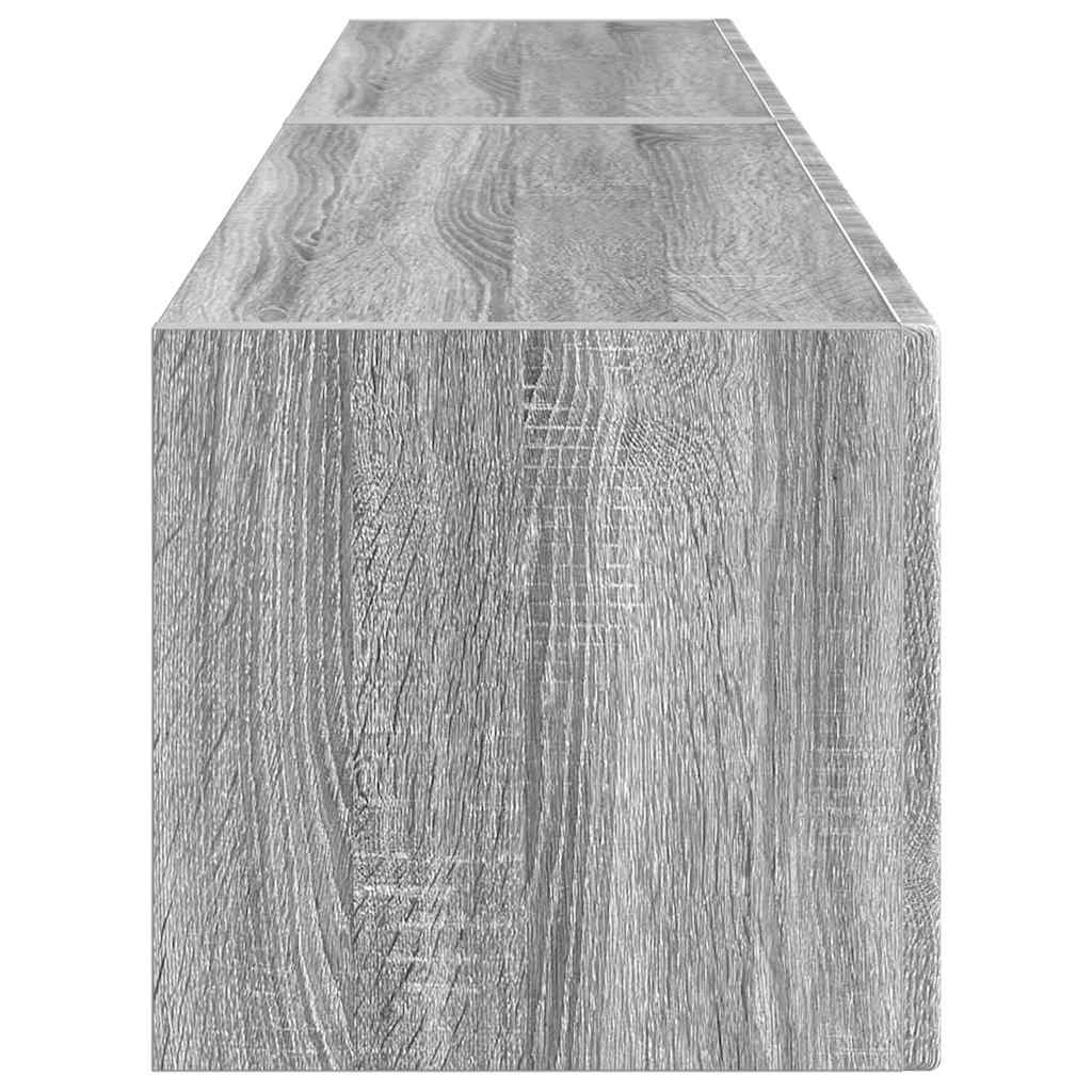 vidaXL Szafka pod telewizor 2 pcs Szary Sonoma 78,5 x 31 x 29,5 cm