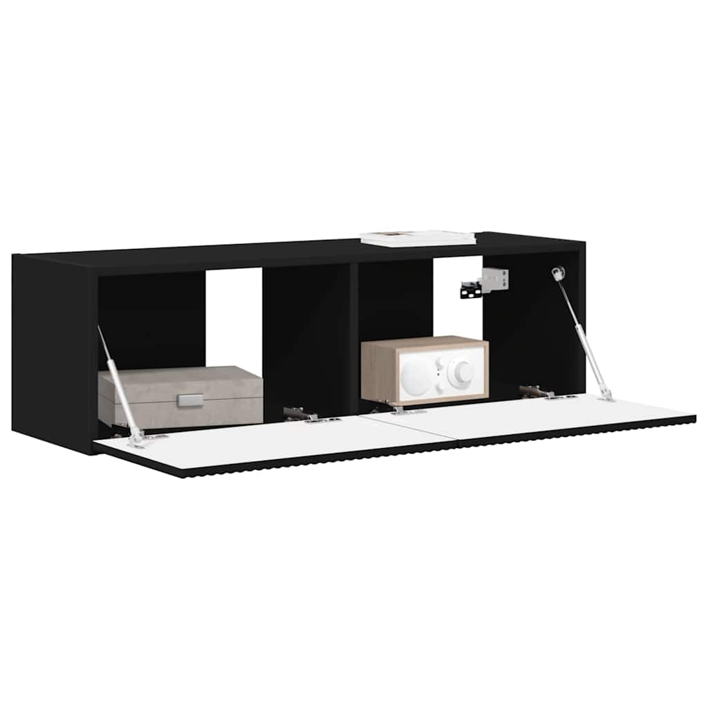 vidaXL Szafka pod telewizor 98 x 31 x 29,5 cm Czarny
