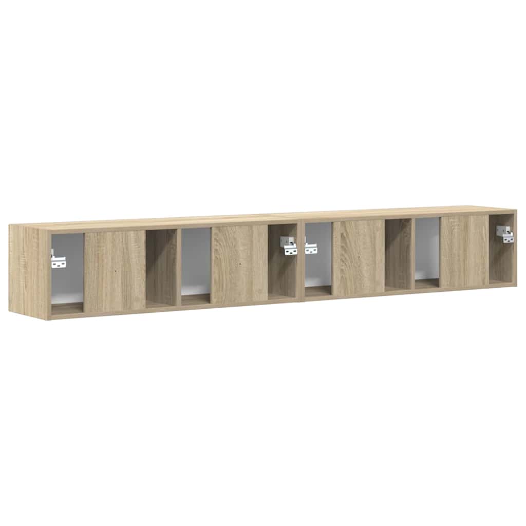 vidaXL Szafka pod telewizor 2 pcs Sonoma 98 x 31 x 29,5 cm