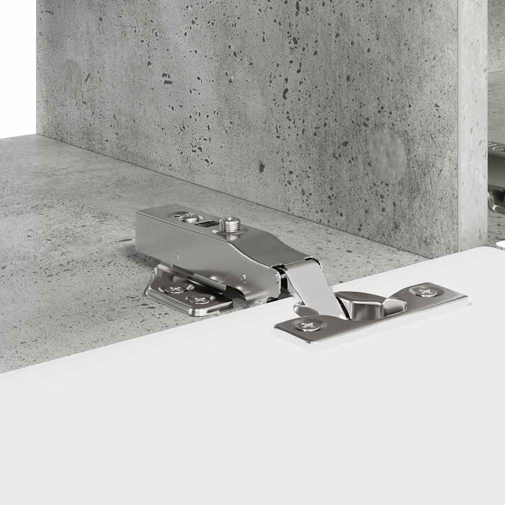 vidaXL Szafka pod telewizor 2 pcs Betonowy 98 x 31 x 29,5 cm