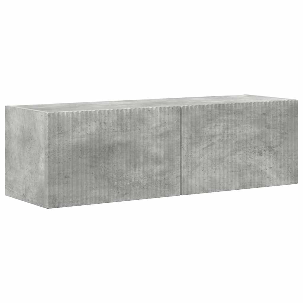 vidaXL Szafka pod telewizor 2 pcs Betonowy 98 x 31 x 29,5 cm