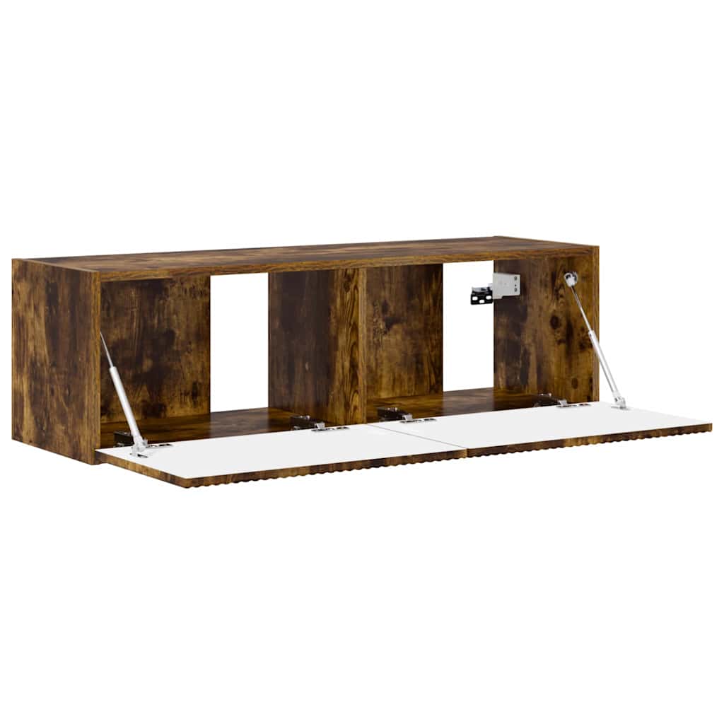 vidaXL Szafka pod telewizor Dąb wędzony 98 x 31 x 29,5 cm