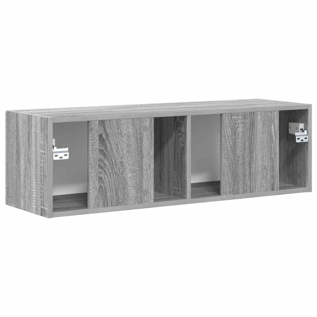 vidaXL Szafka pod telewizor Szary Sonoma 98 x 31 x 29,5 cm