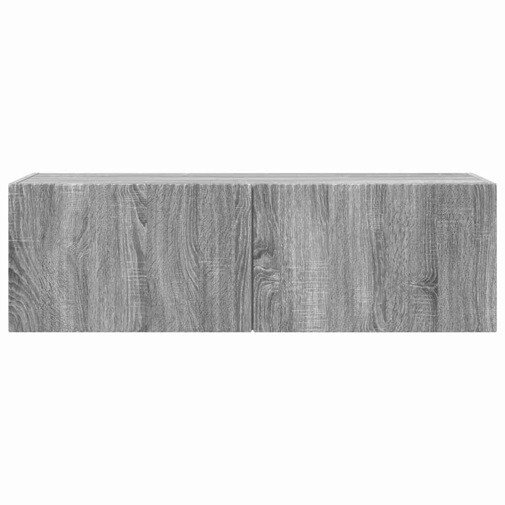 vidaXL Szafka pod telewizor Szary Sonoma 98 x 31 x 29,5 cm