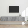 vidaXL Szafka pod telewizor 2 pcs Szary Sonoma 98 x 31 x 29,5 cm