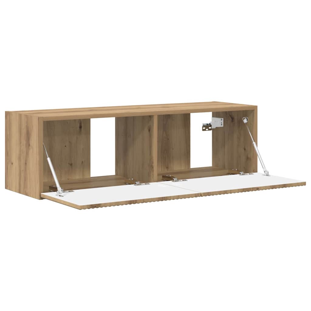 vidaXL Szafka pod telewizor 98 x 31 x 29,5 cm Dąb rzemieślniczy