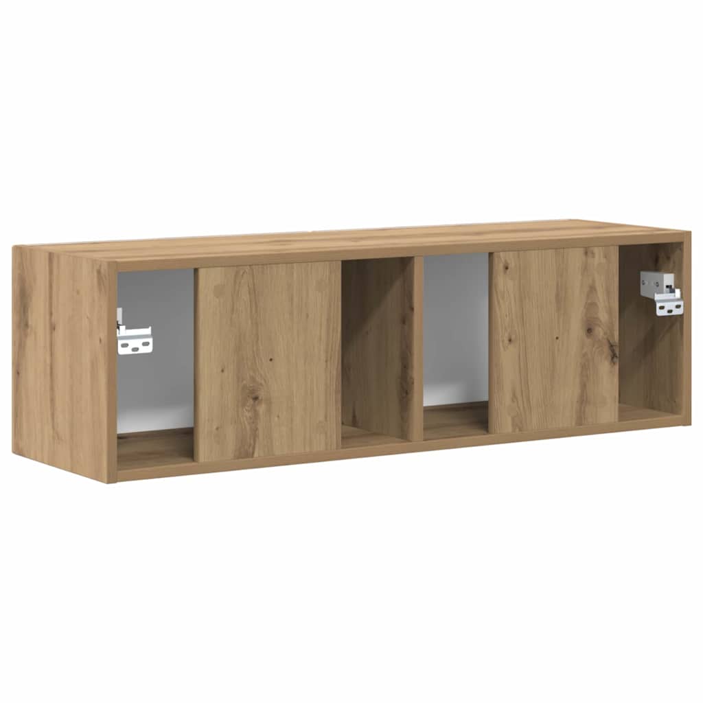 vidaXL Szafka pod telewizor 98 x 31 x 29,5 cm Dąb rzemieślniczy