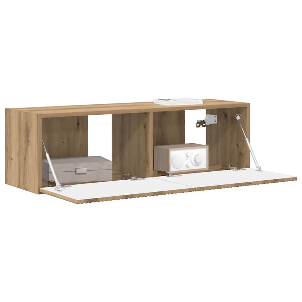 vidaXL Szafka pod telewizor 98 x 31 x 29,5 cm Dąb rzemieślniczy