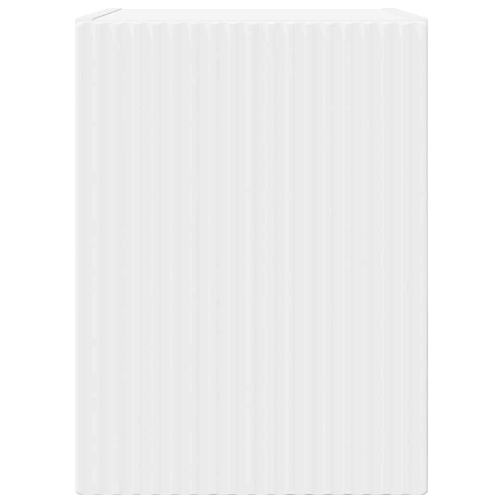 vidaXL Szafka pod telewizor Montowane na ścianie Biały 30 x 31 x 40 cm