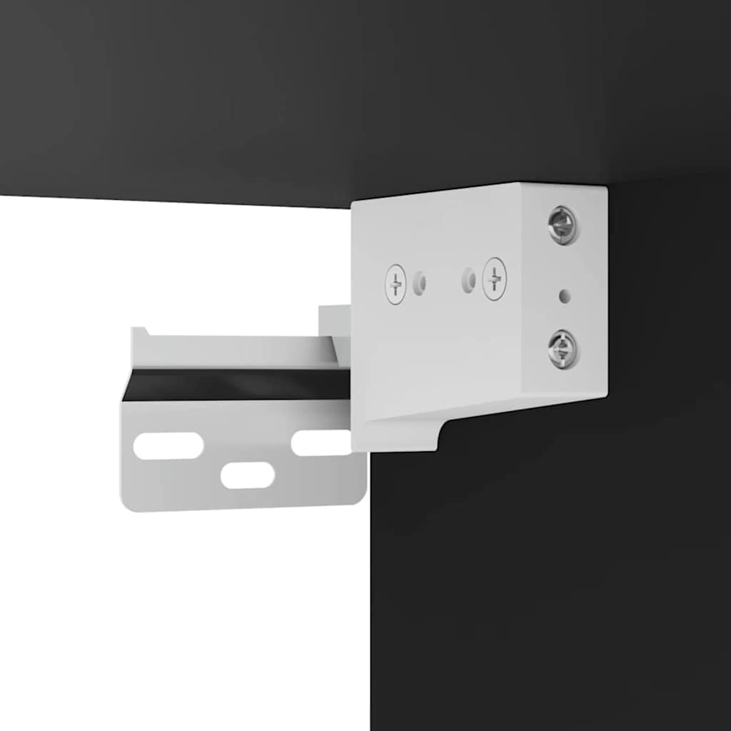vidaXL Szafka pod telewizor Czarny 30 x 31 x 40 cm