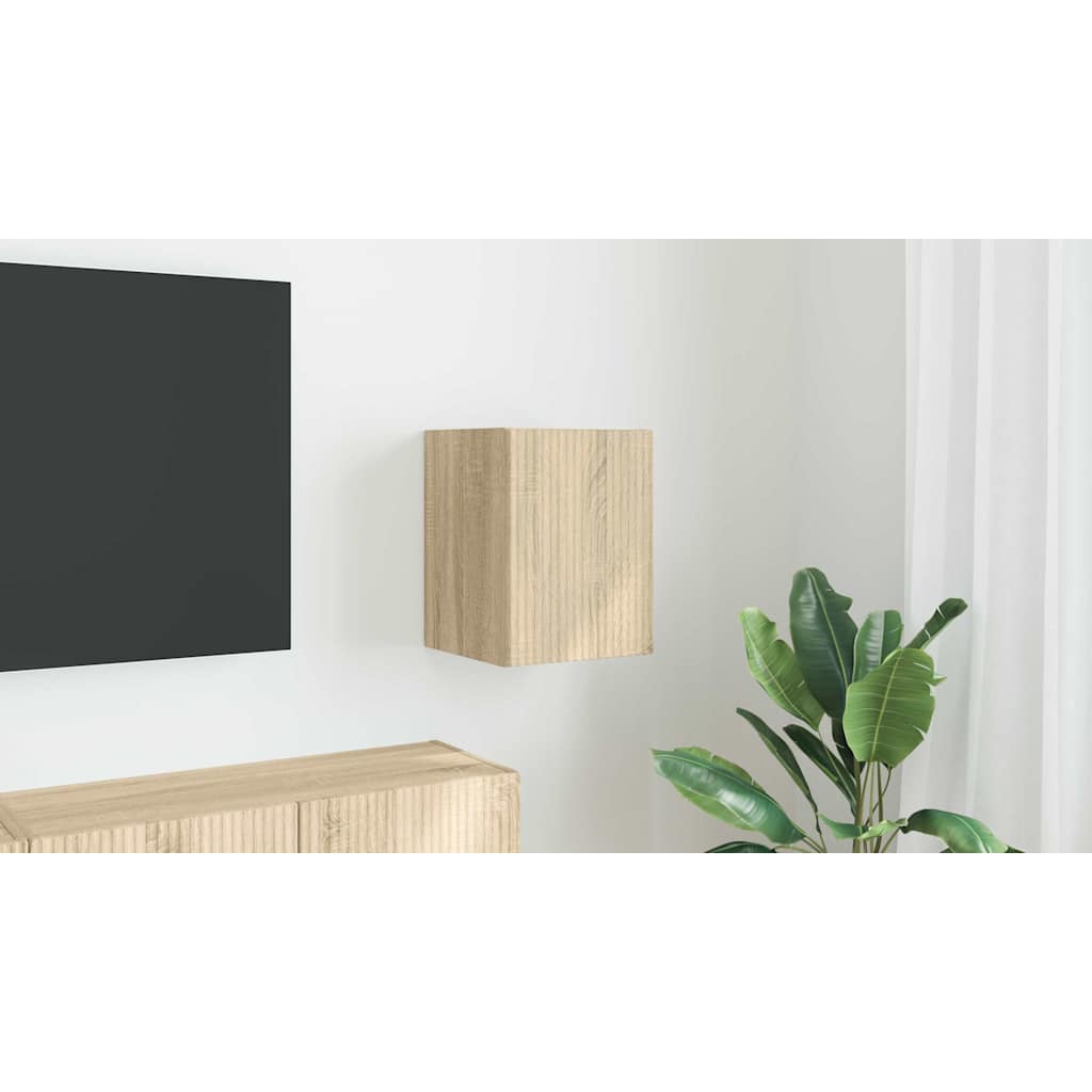 vidaXL Szafka pod telewizor 30 x 31 x 40 cm Sonoma Drewno inżynieryjne