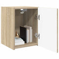 vidaXL Szafka pod telewizor 30 x 31 x 40 cm Sonoma Drewno inżynieryjne