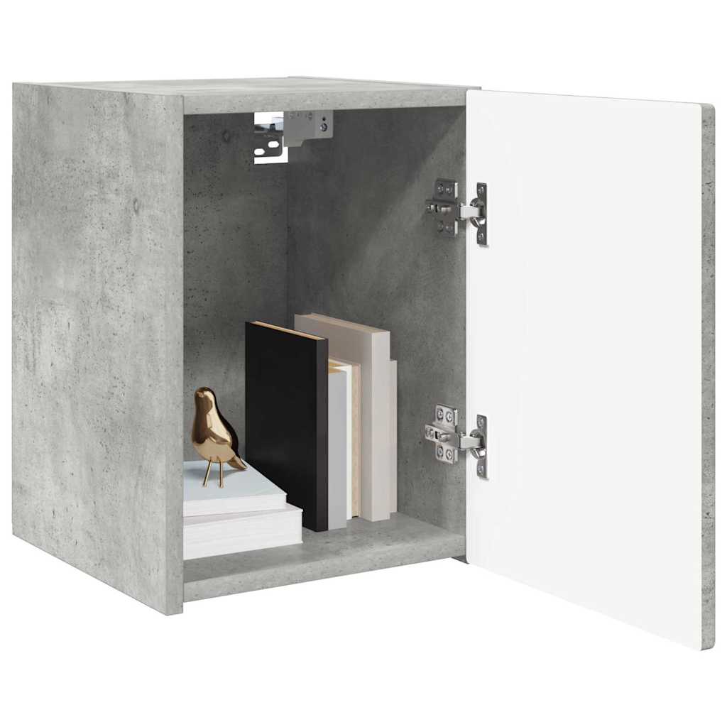 vidaXL Szafka pod telewizor Betonowy 30 x 31 x 40 cm