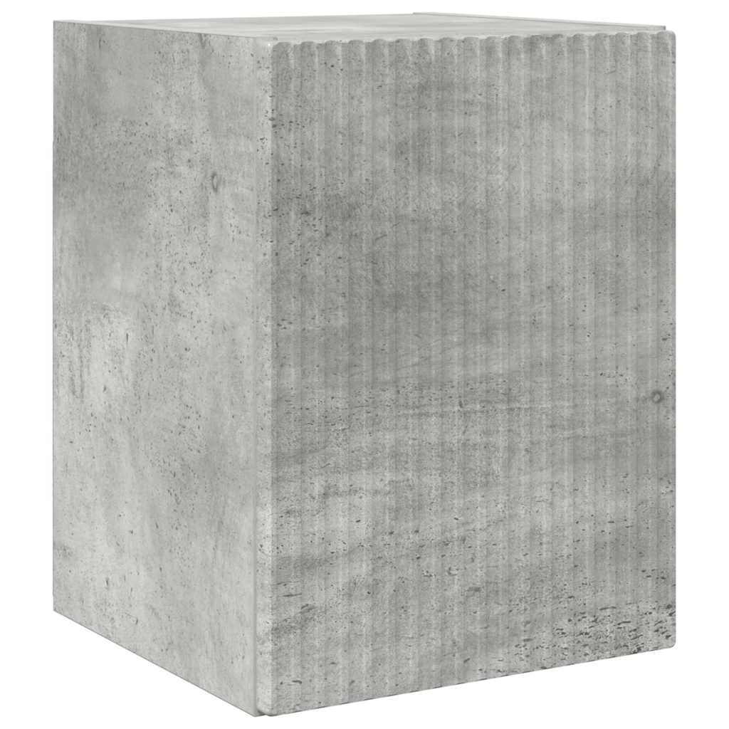 vidaXL Szafka pod telewizor 2 pcs Betonowy 30 x 31 x 40 cm