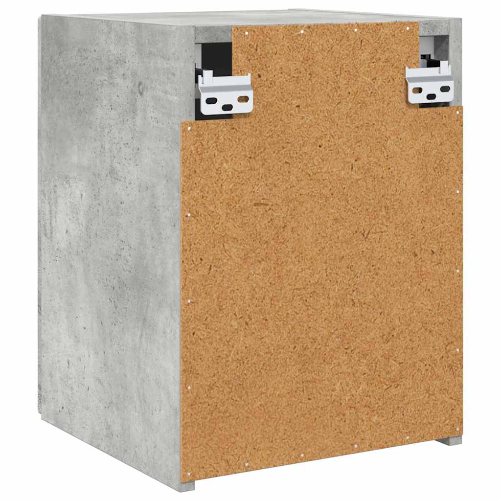 vidaXL Szafka pod telewizor 2 pcs Betonowy 30 x 31 x 40 cm