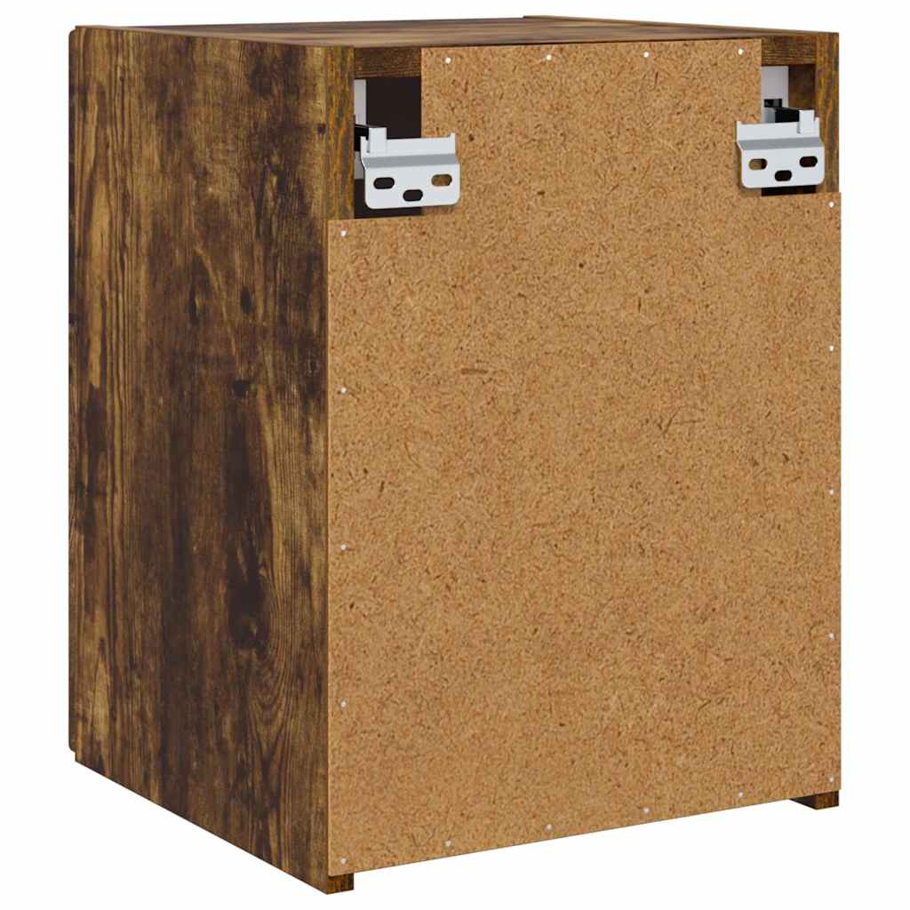 vidaXL Szafka pod telewizor 2 pcs Dąb wędzony 30 x 31 x 40 cm