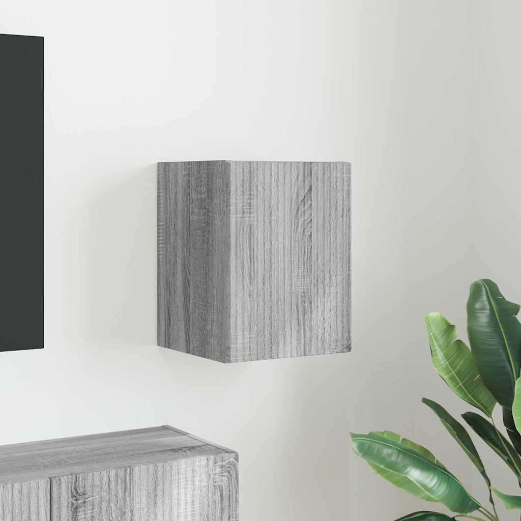 vidaXL Szafka pod telewizor Szary Sonoma 30 x 31 x 40 cm