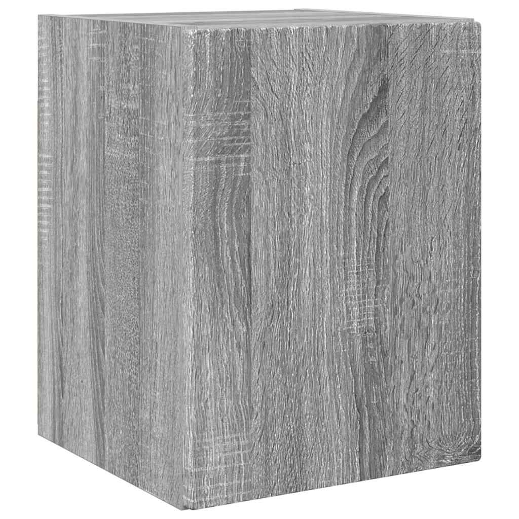 vidaXL Szafka pod telewizor Szary Sonoma 30 x 31 x 40 cm