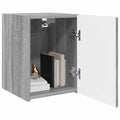 vidaXL Szafka pod telewizor Szary Sonoma 30 x 31 x 40 cm