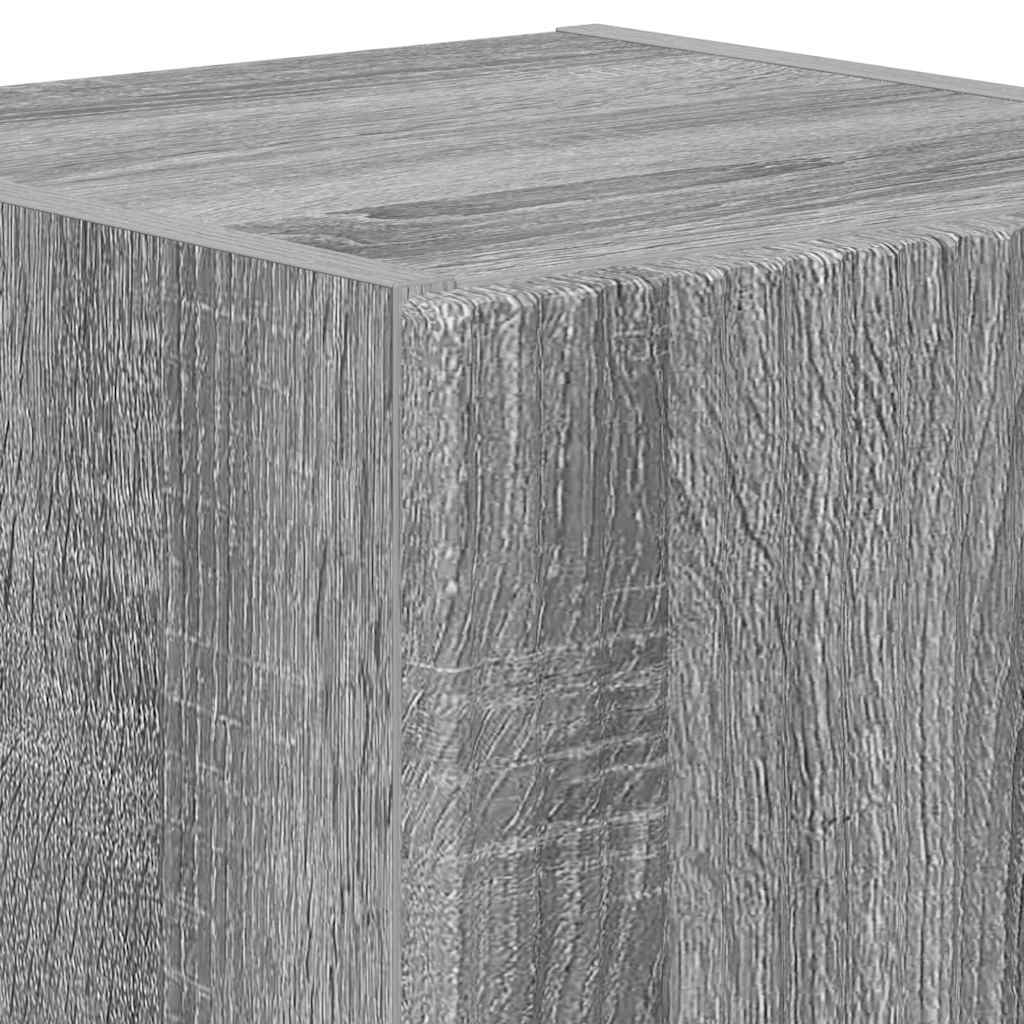 vidaXL Szafka pod telewizor 2 pcs Szary Sonoma 30 x 31 x 40 cm