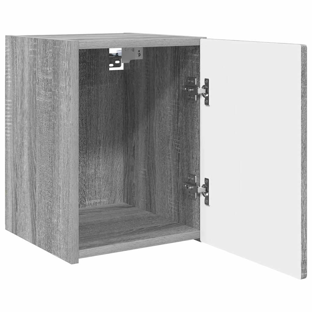 vidaXL Szafka pod telewizor 2 pcs Szary Sonoma 30 x 31 x 40 cm