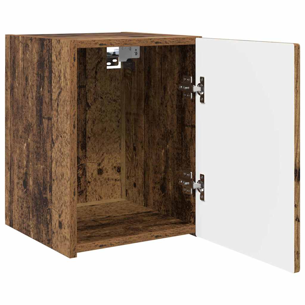 vidaXL Szafka pod telewizor 2 pcs Stare drewno 30 x 31 x 40 cm
