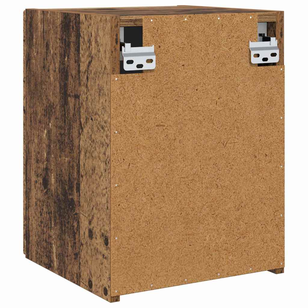vidaXL Szafka pod telewizor 2 pcs Stare drewno 30 x 31 x 40 cm