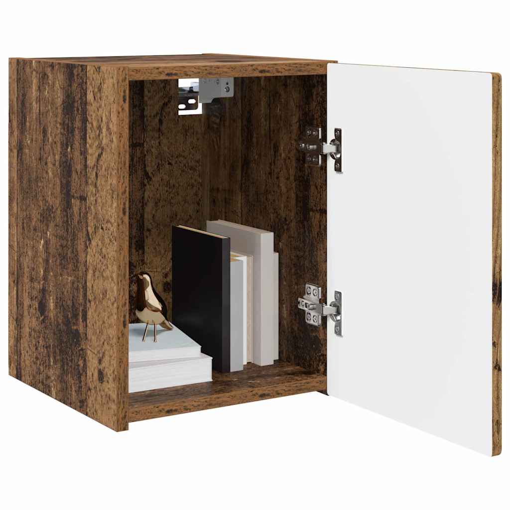 vidaXL Szafka pod telewizor 2 pcs Stare drewno 30 x 31 x 40 cm