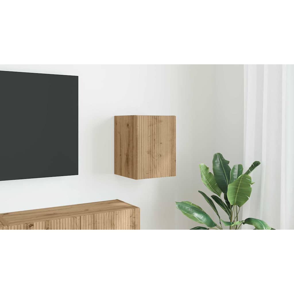 vidaXL Szafka pod telewizor Dąb rzemieślniczy 30 x 31 x 40 cm