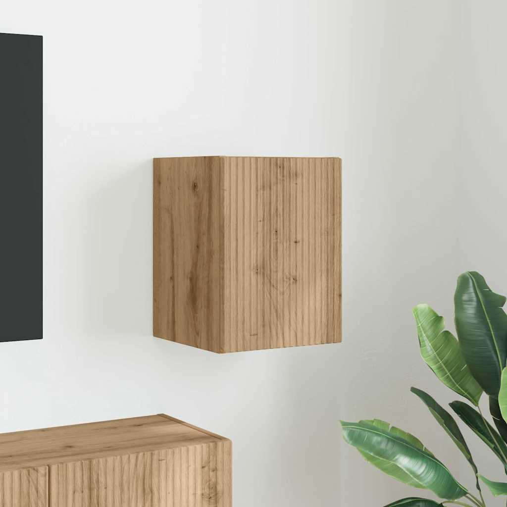 vidaXL Szafka pod telewizor Dąb rzemieślniczy 30 x 31 x 40 cm