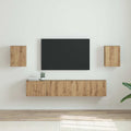 vidaXL Szafka pod telewizor 2 pcs Dąb rzemieślniczy 30 x 31 x 40 cm