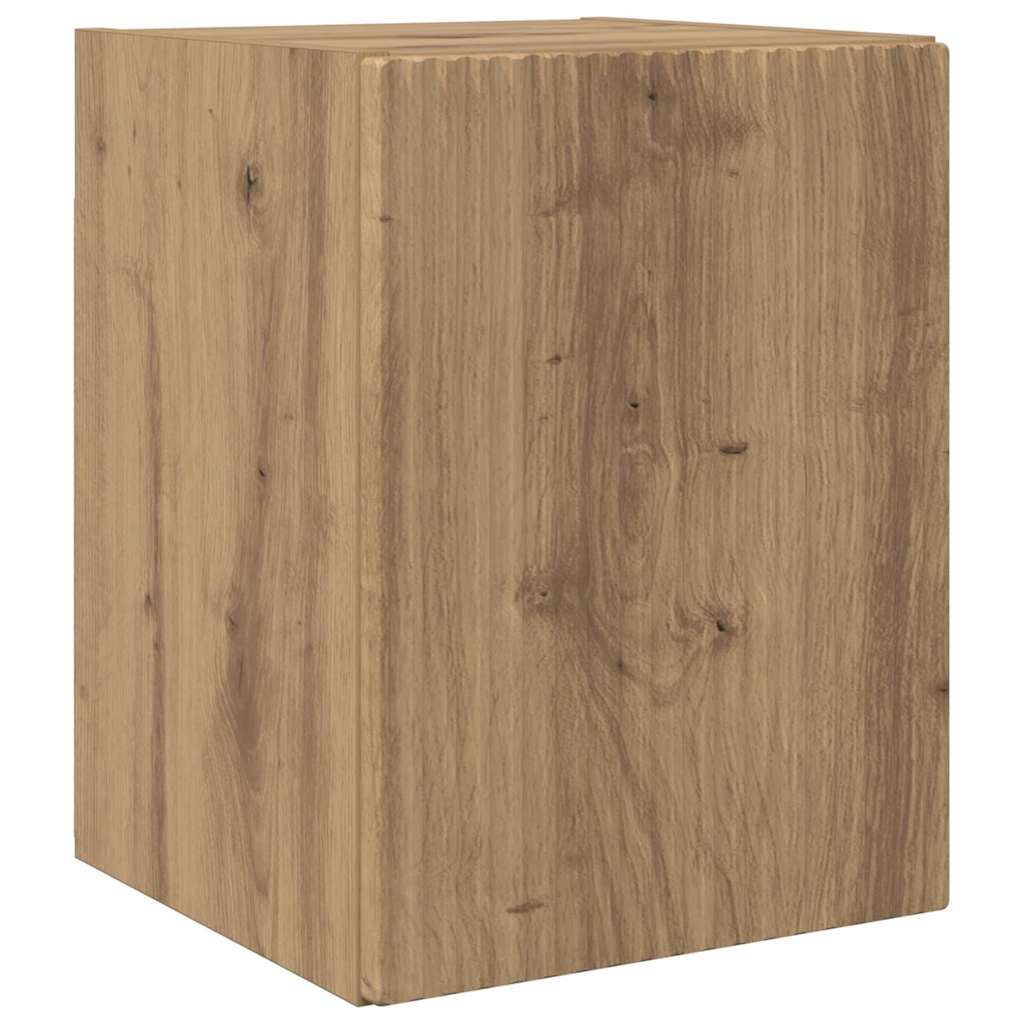 vidaXL Szafka pod telewizor 2 pcs Dąb rzemieślniczy 30 x 31 x 40 cm