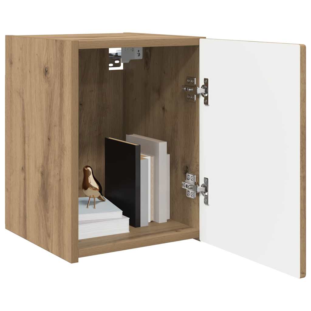 vidaXL Szafka pod telewizor 2 pcs Dąb rzemieślniczy 30 x 31 x 40 cm