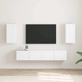 vidaXL Szafka pod telewizor 2 pcs Biały 30 x 31 x 60 cm