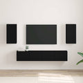 vidaXL Szafka pod telewizor 2 pcs Czarny 30 x 31 x 60 cm