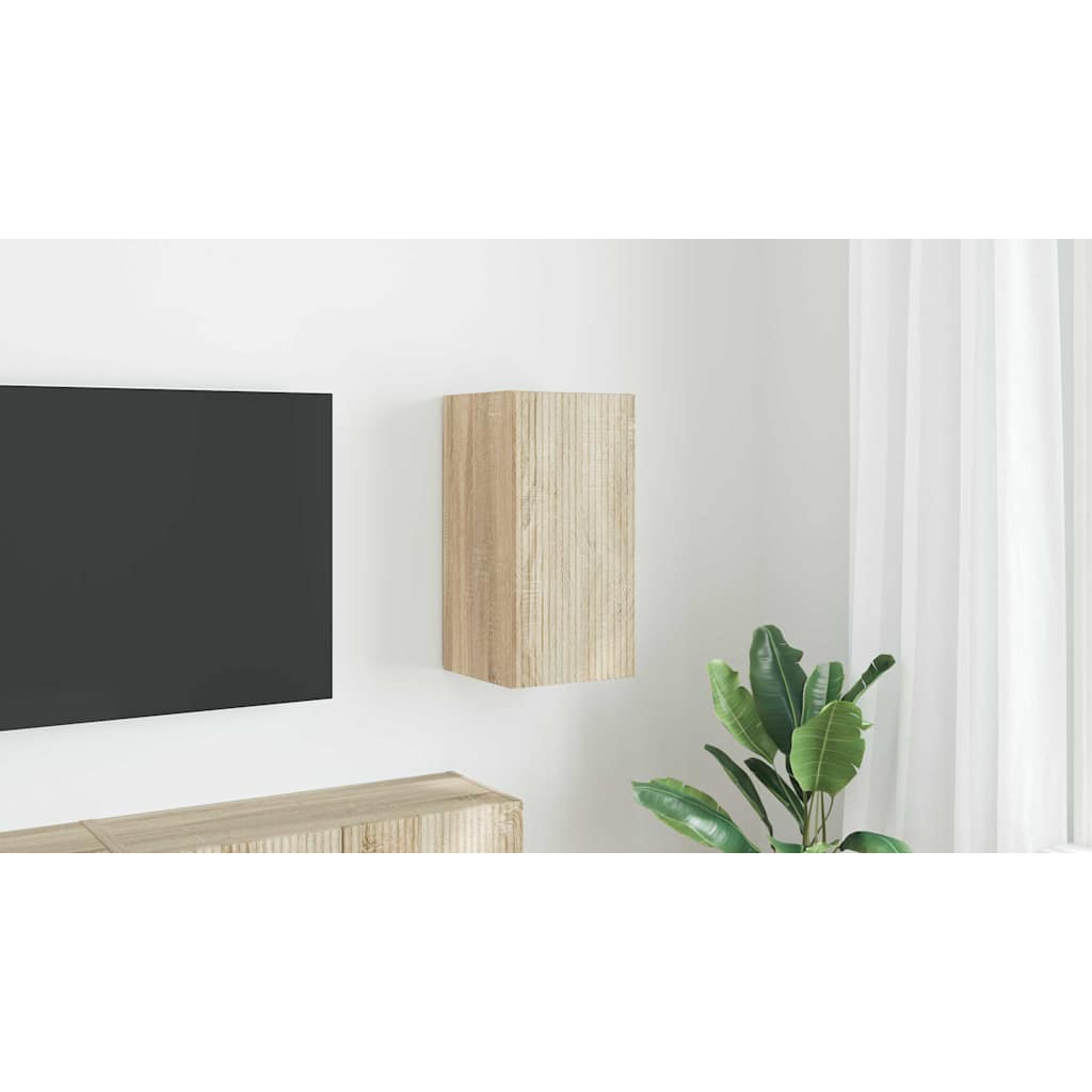 vidaXL Szafka pod telewizor 30 x 31 x 60 cm Sonoma Drewno inżynieryjne