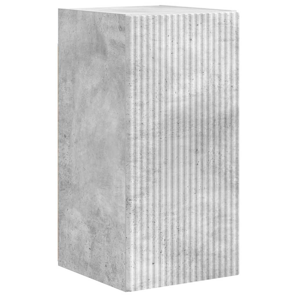 vidaXL Szafka pod telewizor 2 pcs Betonowy 30 x 31 x 60 cm