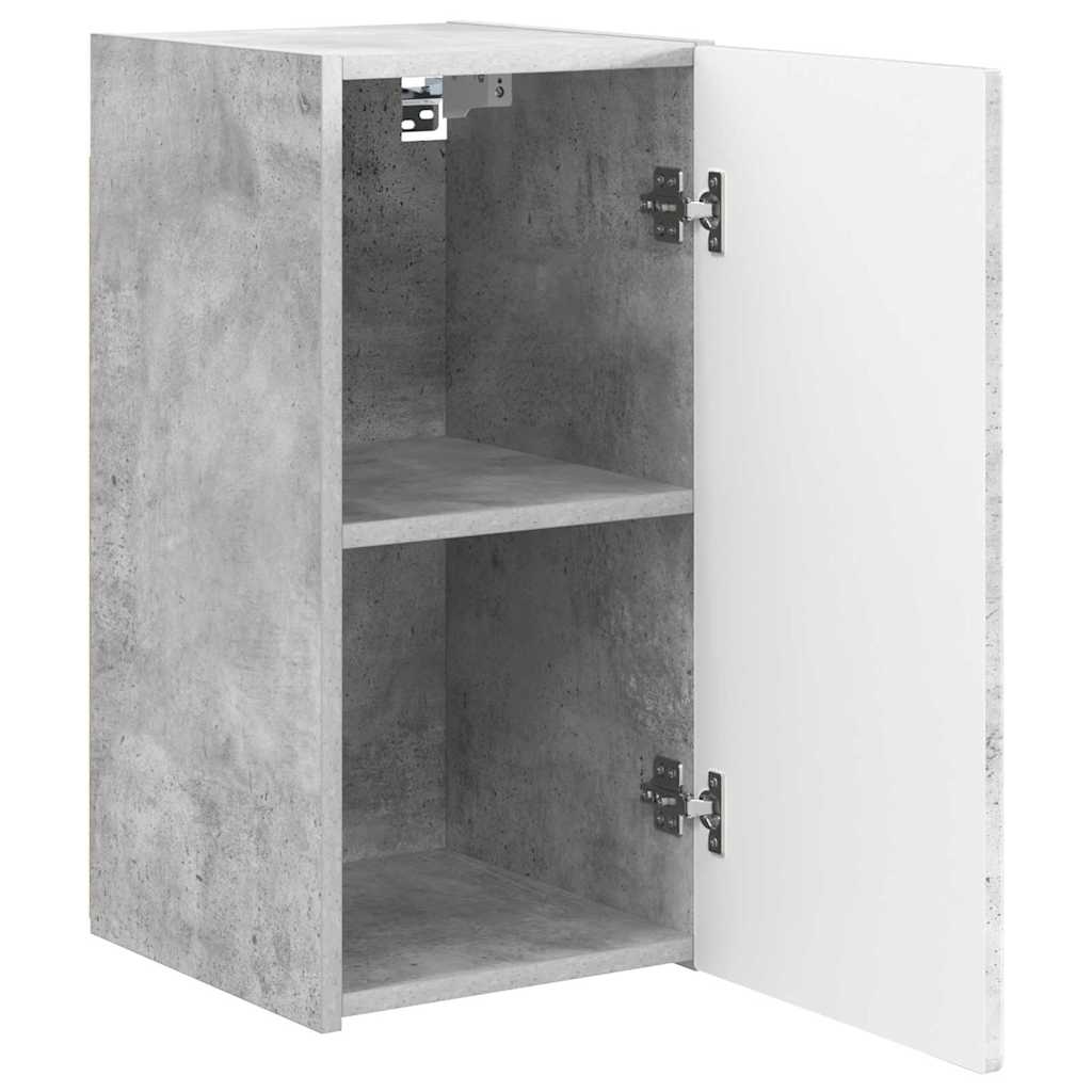 vidaXL Szafka pod telewizor 2 pcs Betonowy 30 x 31 x 60 cm