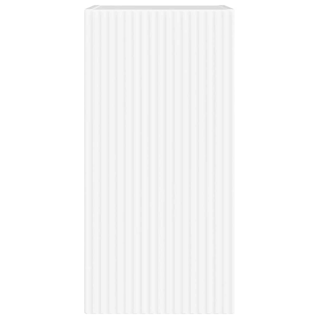 vidaXL Szafka pod telewizor Błyszcząca biel 30 x 31 x 60 cm