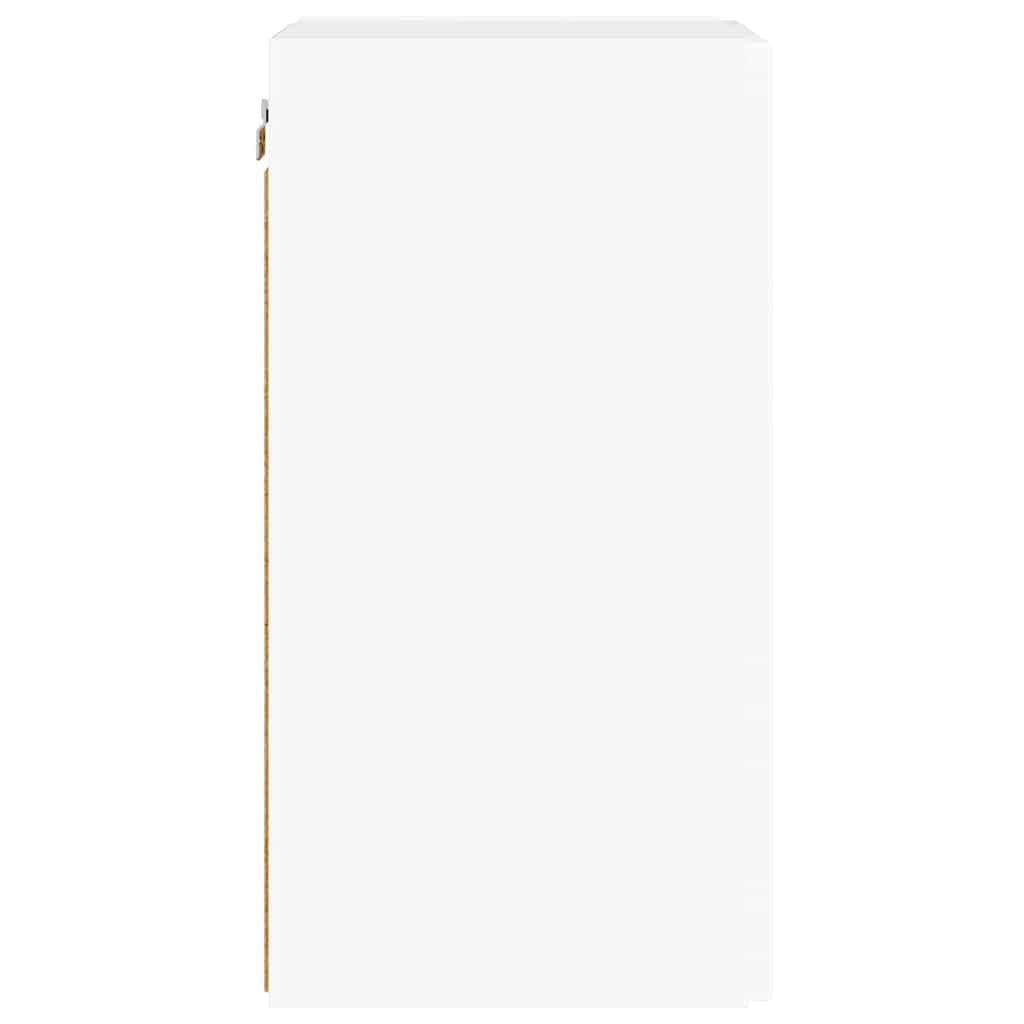 vidaXL Szafka pod telewizor Błyszcząca biel 30 x 31 x 60 cm