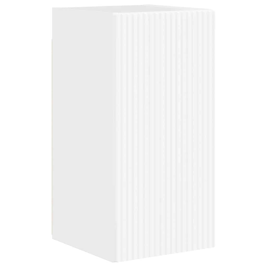 vidaXL Szafka pod telewizor 2 pcs Błyszcząca biel 30 x 31 x 60 cm