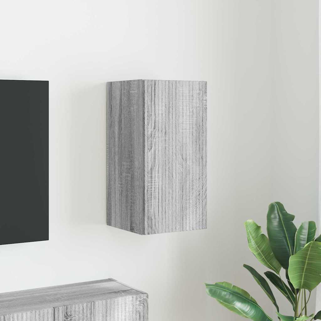vidaXL Szafka pod telewizor Szary Sonoma 30 x 31 x 60 cm