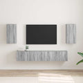 vidaXL Szafka pod telewizor 2 pcs Szary Sonoma 30 x 31 x 60 cm