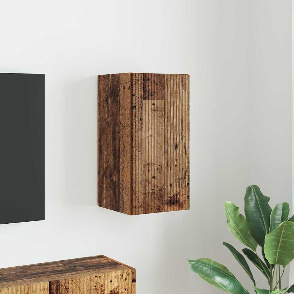 vidaXL Szafka pod telewizor Stare drewno 30 x 31 x 60 cm