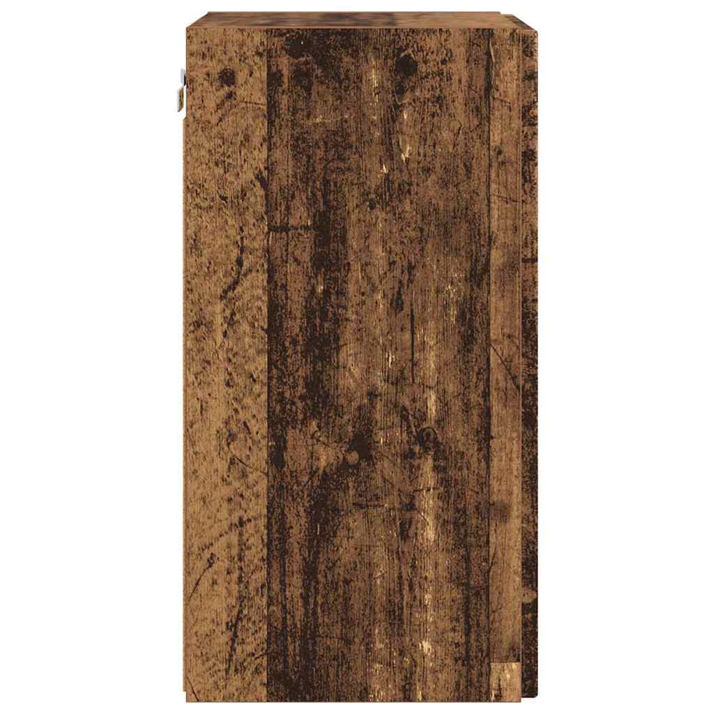vidaXL Szafka pod telewizor Stare drewno 30 x 31 x 60 cm