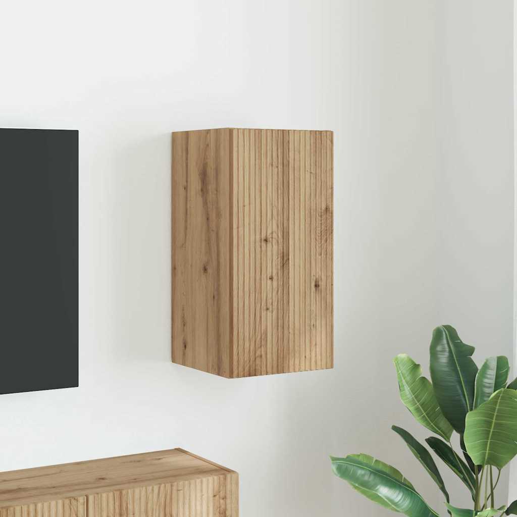 vidaXL Szafka pod telewizor Dąb rzemieślniczy 30 x 31 x 60 cm