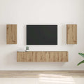 vidaXL Szafka pod telewizor 2 pcs Dąb rzemieślniczy 30 x 31 x 60 cm